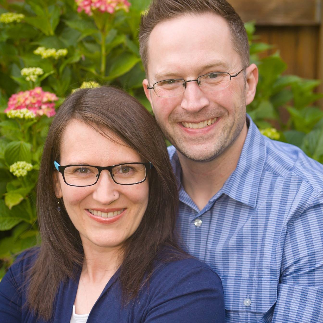 Pastor Christopher Thompson with his wife Holly