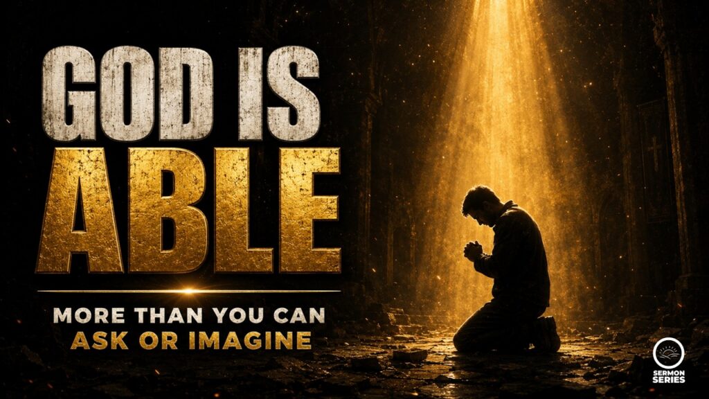 10-Ephesians: “God Is Able: More Than You Can Ask or Imagine” | Ephesians 3:14-21