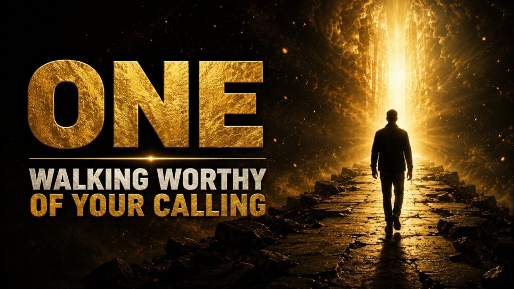 11-Ephesians: “ONE: Walking Worthy of Your Calling” | Ephesians 4:1-6