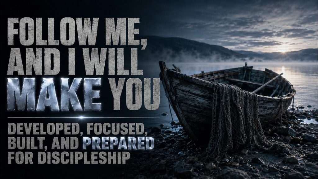 Follow Me, and I Will Make You: Developed, Focused, Built, and Prepared for Discipleship