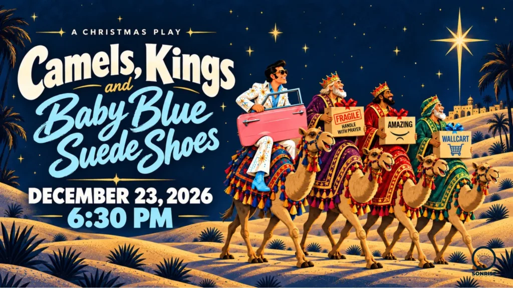 Christmas Play: Camels, Kings and Baby Blue Suede Shoes