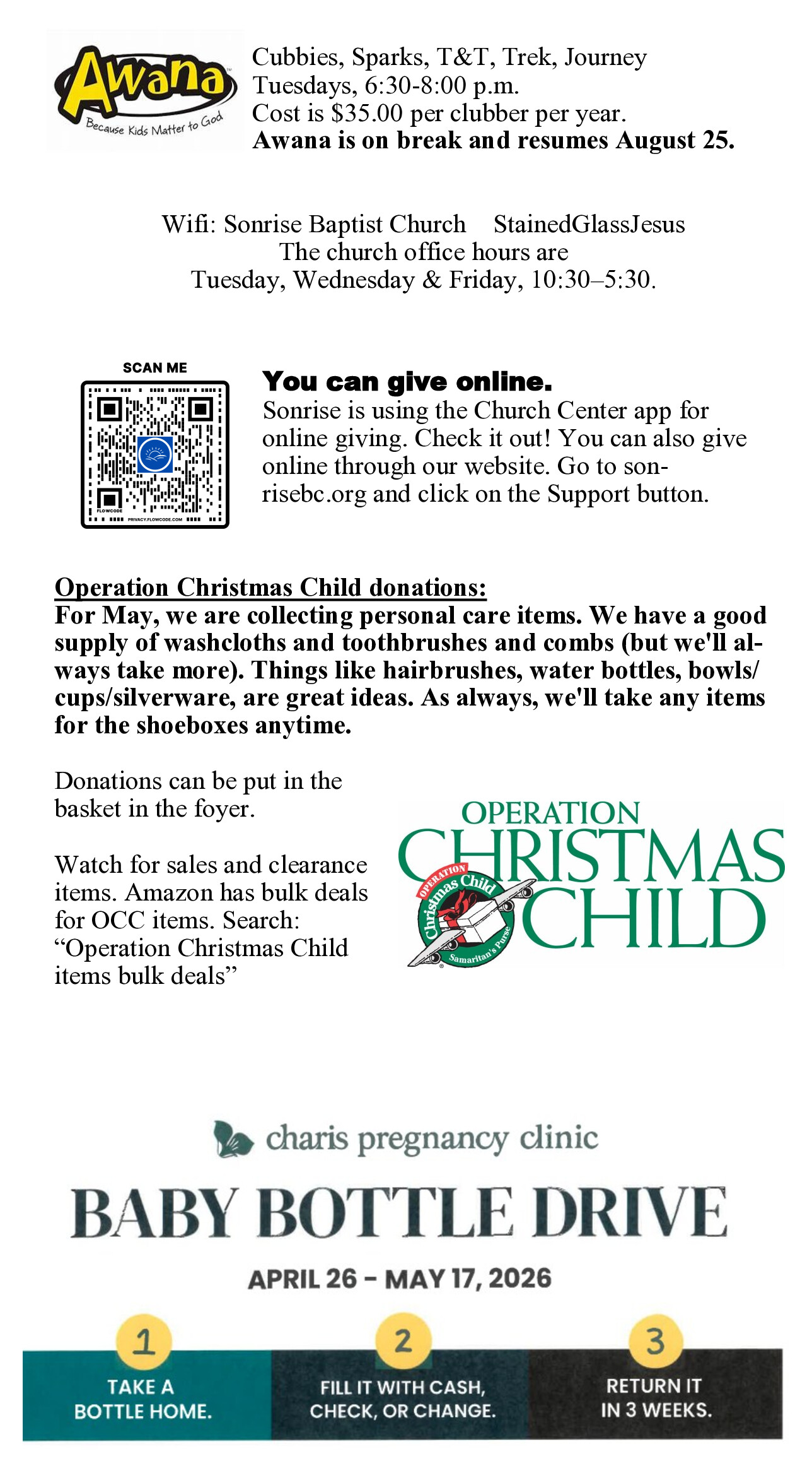 Bulletin page 4