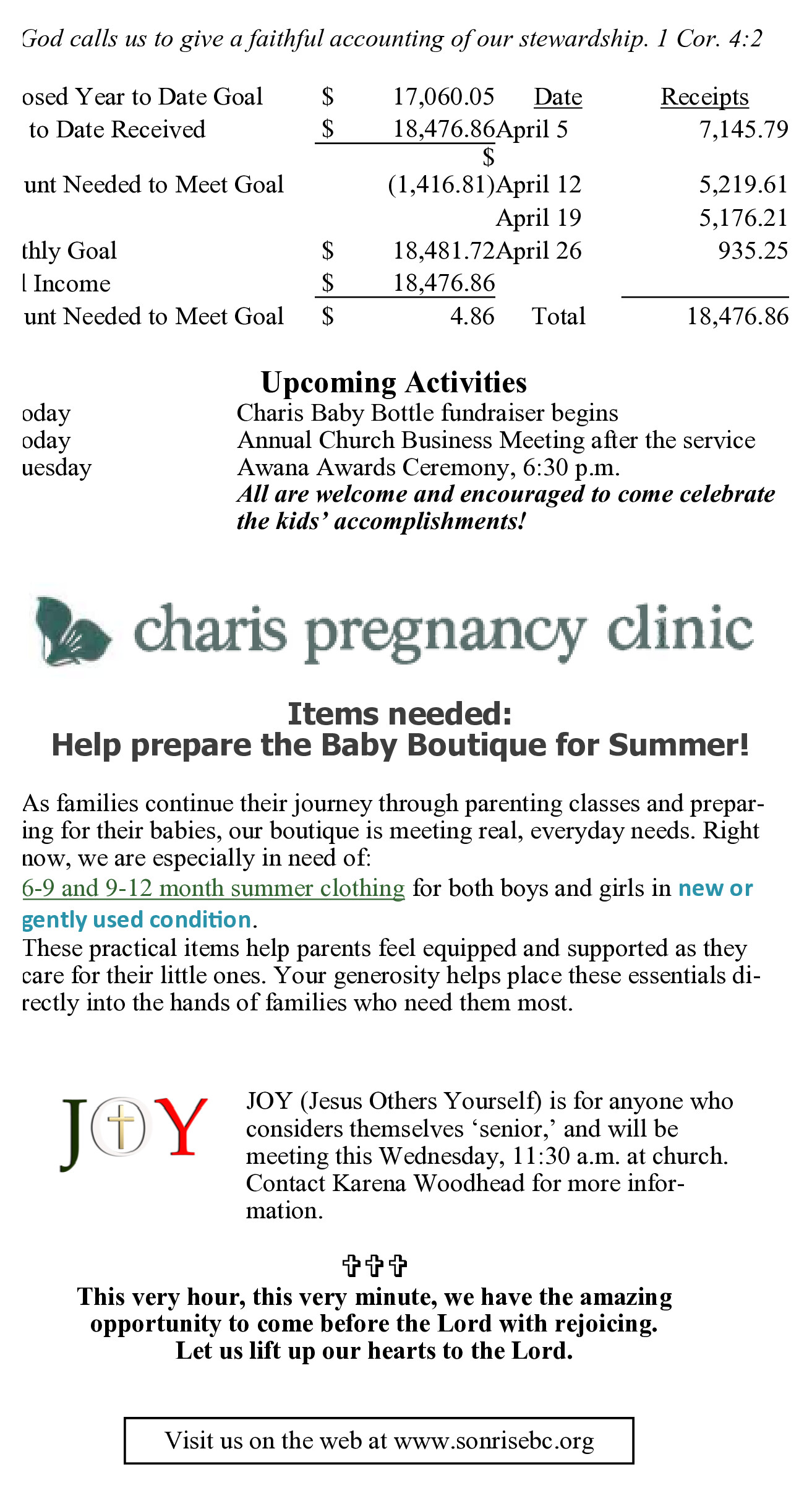 Bulletin page 6