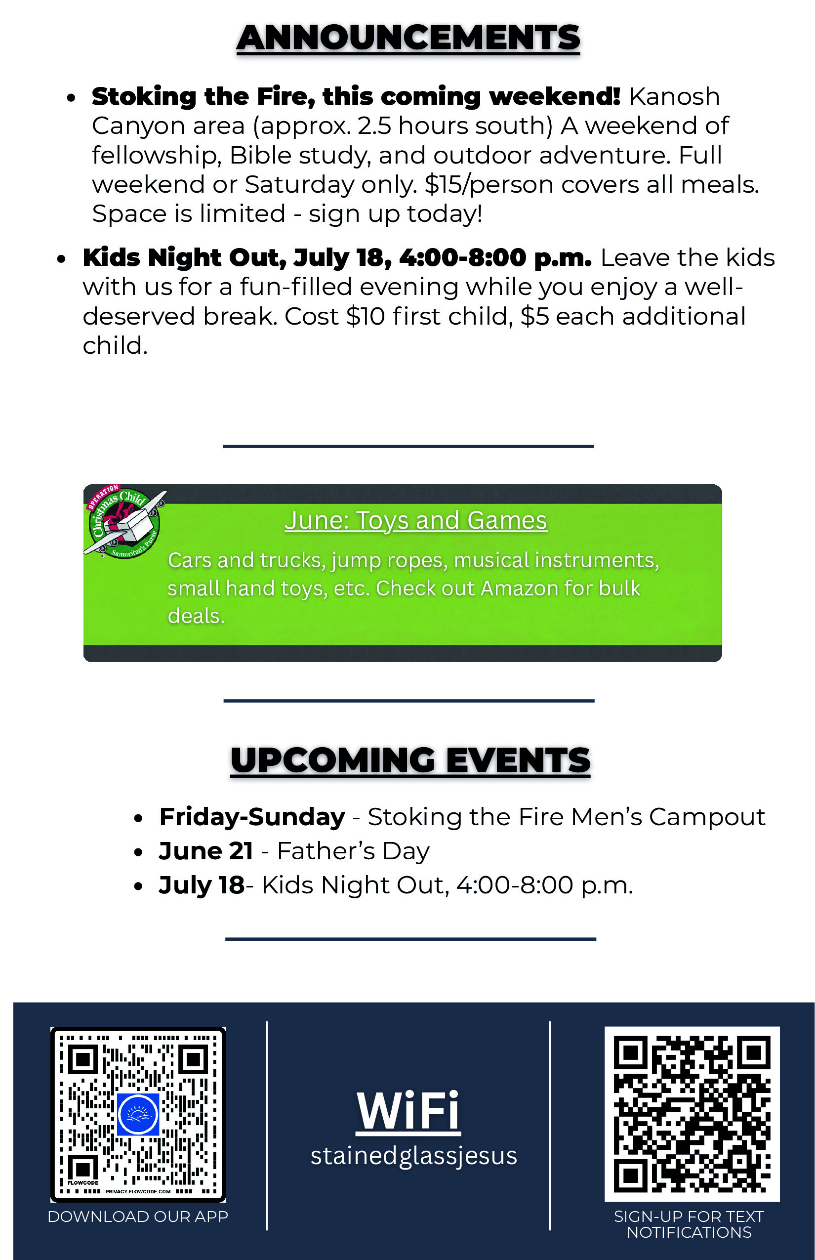 Bulletin page 3