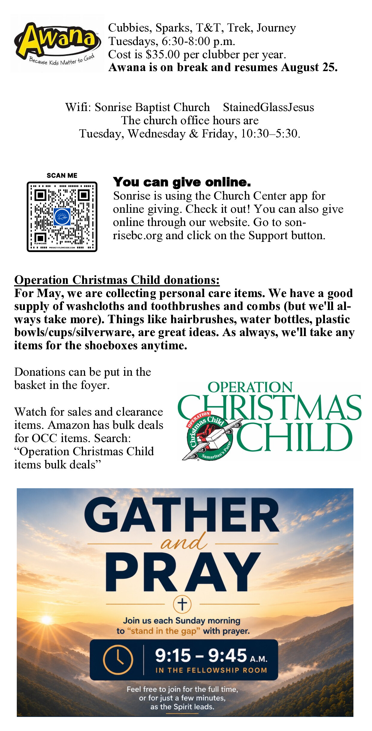Bulletin page 4